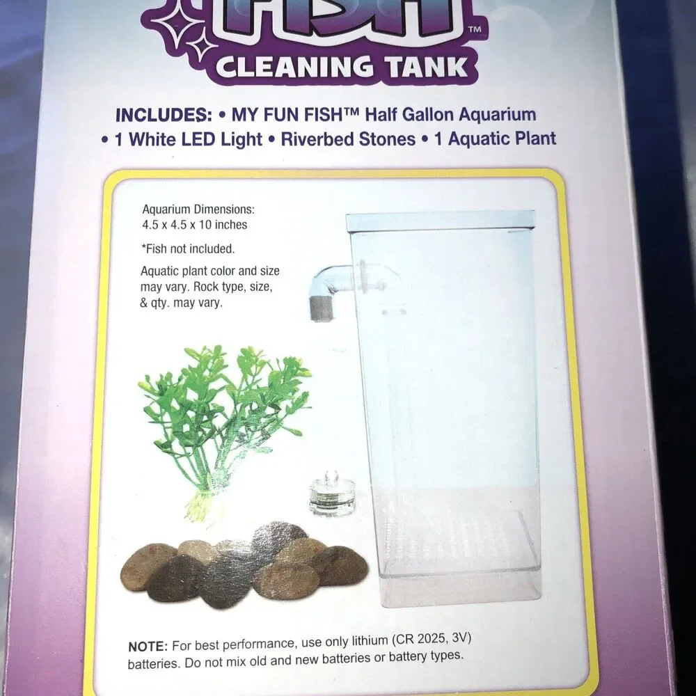 My Fun Fish Cleaning Tank New Open Box